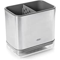 OXO Good Grips Soporte para Utensilios para el Fregadero- Acero Inoxidable